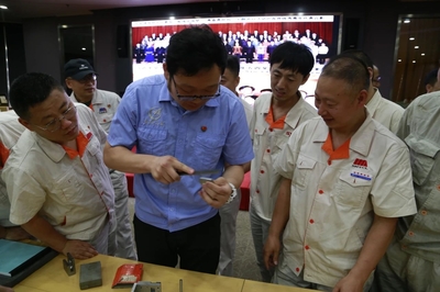 大國工匠走進通用技術沈陽機床,弘揚勞模精神、傳承工匠技藝