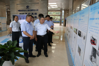 西安研究院黨委書記、董事長王海軍一行到中煤西安設(shè)計工程有限責(zé)任公司座談交流